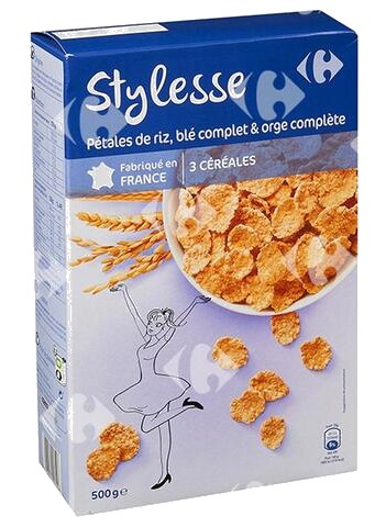 Céreales Riz Blé Nature Form Carrefour 500 g