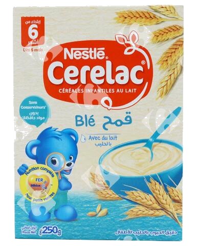 Céréale au Blé pour bébé Cerelac 250 g