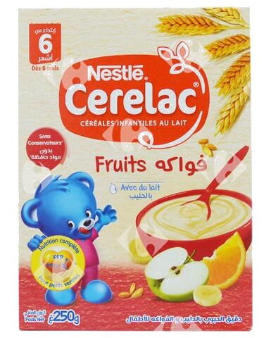 Céréale aux fruits pour bébé Cerelac 250 g