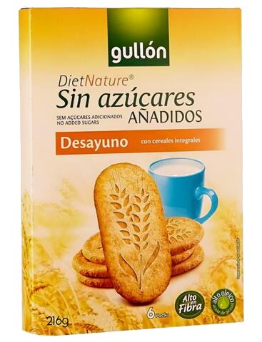 Céréales Petit Déjeuner Sans Sucre Gullon 216 g