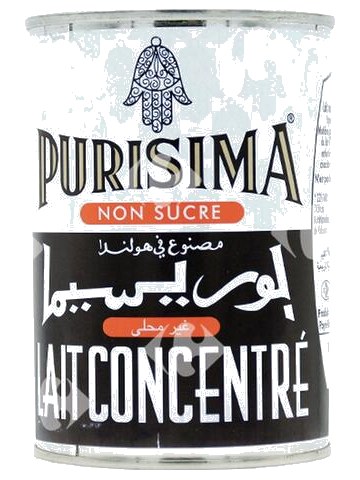 Lait Concentré Sans Sucre Purissima 410 g