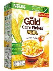 Céréales Corn Flakes Gold Miel Nestlé 375 g
