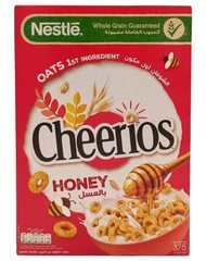 Céréales au Miel et 5 Céréales Complètes Bio Cheerios Nestlé 375 g
