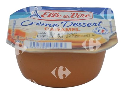 Crème Dessert Caramel Elle Et Vire 100 g