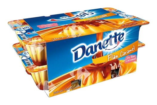 Pack Flan Caramel Danette 12x80 g
