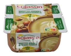 Dessert Végétal Noisettes Amandes Sojasun 4x100 g