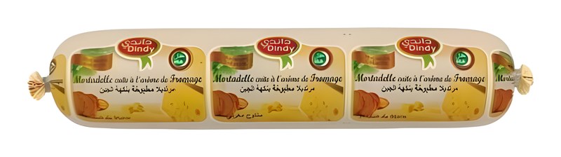 Mortadelle de Dinde au Fromage - Charcuterie - Dindy 380 g