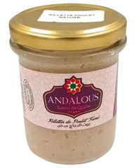 Rillettes de Poulet Fumé - Charcuterie - Andalous 170 g