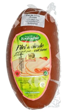 Filet de Dinde Fumé - Charcuterie - Koutoubia 100 g