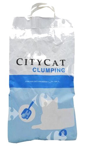 Litière Agglutinante pour Chats Citycat 5 kg
