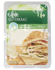 Fromage de Chèvre en tranches Carrefour 200 g