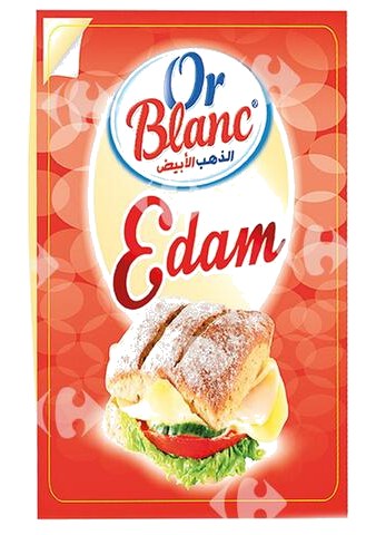 Edam en Tranches Or Blanc 100 g