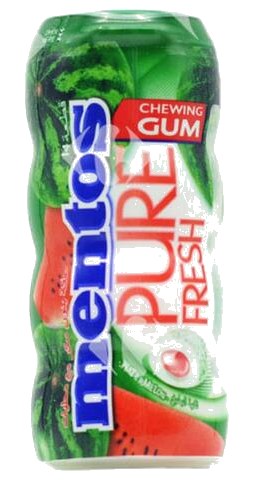 Chewing-Gum Juice Blast Watermelon sans Sucres Mentos 24 g