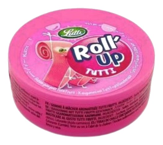 Chewing-Gum Tutti Frutti Roll Up Lutti 29 g
