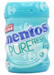 Chewing-Gum Pure Fresh Winter Green sans Sucres Mentos 28 unités