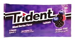 Chewing Gum Mixed Berries Trident 8 g