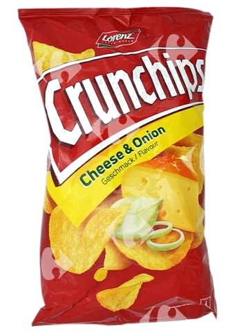 Chips au Fromage et aux Oignons Crunchips 100 g