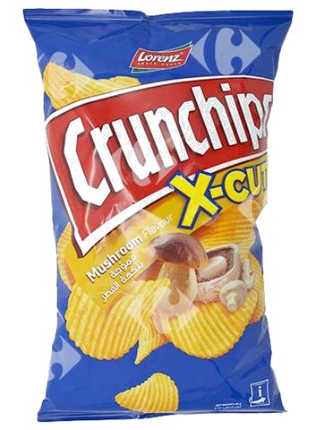 Chips à La Crème Fraîche X-Cut Crunchips 85 g