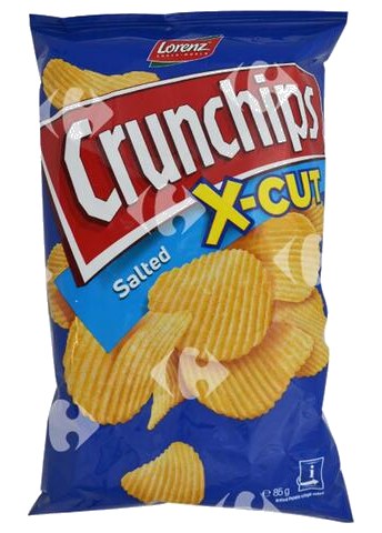 Chips Salées Crunchips X-Cut 85g