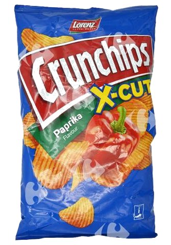 Chips Paprika Crunchips X-Cut 85g