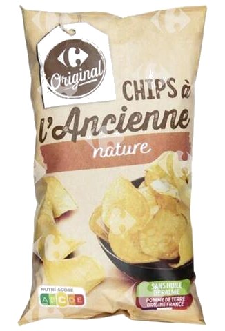 Chips à L'Ancienne Carrefour 150 g