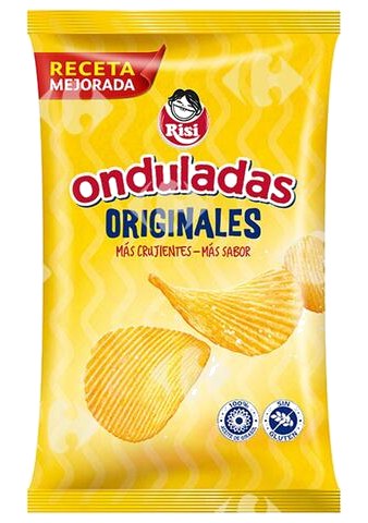 Chips Onduladas Original Sans Gluten Risi 100g
