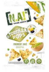 Chips Tortilla Pops Salée Sans Sucre Nature Addicts 80 g
