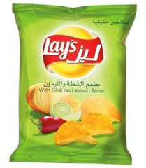 Chips au Piment et Citron Lay's 97 g