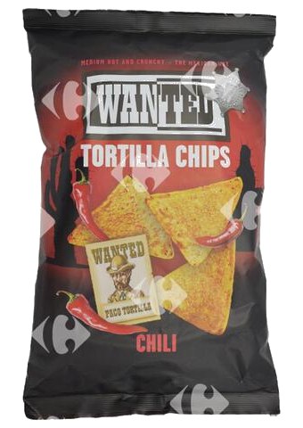 Chips Tortillas Chili Wanted 200 g