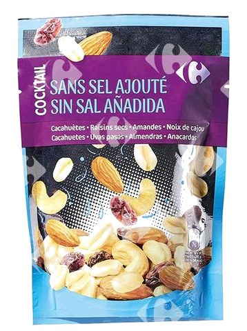 Cocktail de Graines Sans Sel Ajouté Carrefour 100 g