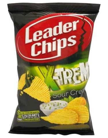 Chips Xtrem Crème Oignons Leader Chips 85 g