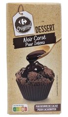 Tablette de Chocolat Dessert Corsé 64% Cacao Carrefour 200 g
