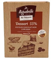 Pistoles Sucre Chocolaté Noir 55% Cacao Aiguebelle 250 g
