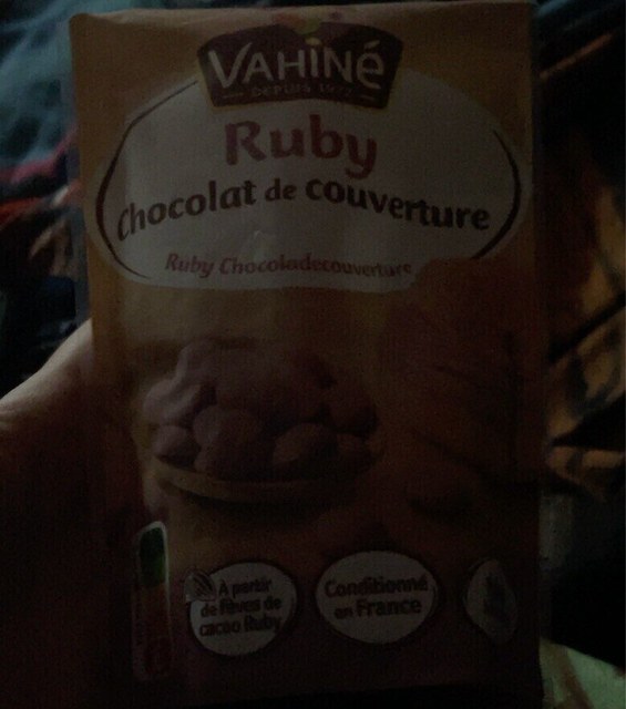 Chocolat de Couverture Ruby Vahiné 100 g