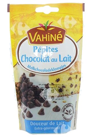 Pépites de Chocolat au Lait Vahine 100 g