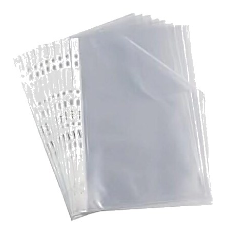 Pochettes Perforées A4 80 Micron 100 Pièces