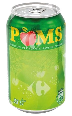 Boisson gazeuse Pom's canette 33 cl
