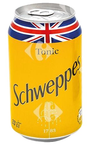 Boisson gazeuse Schweppes tonic canette 33 cl