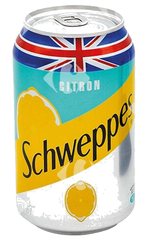 Boisson gazeuse Citron Schweppes canette 33 cl