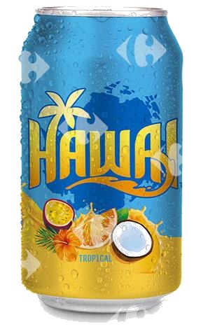 Boisson gazeuse Hawai tropical canette 33 cl