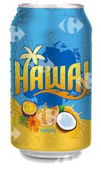 Boisson gazeuse Hawai tropical canette 33 cl