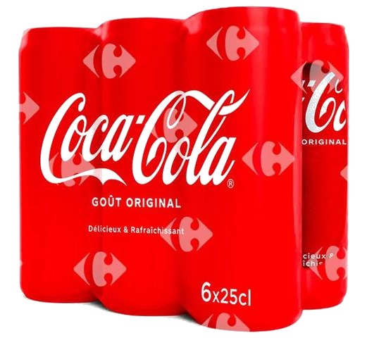 Boisson Gazeuse Coca-Cola Canette 6x25cl