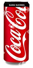 Boisson gazeuse Coca-Cola Zero canette 25 cl