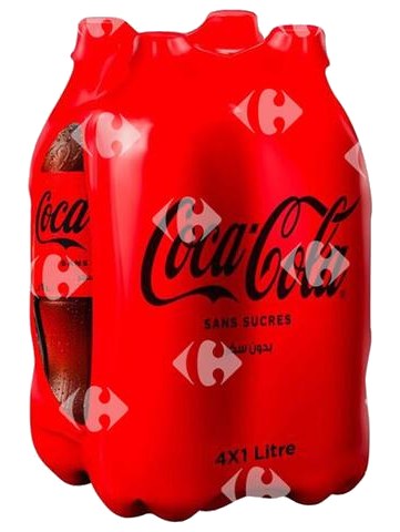 Boisson Gazeuse Coca-Cola Zero 4x1L