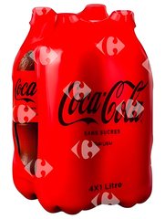 Boisson Gazeuse Coca-Cola Zero 4x1 L