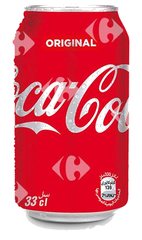 Boisson gazeuse Coca-Cola canette 33cl