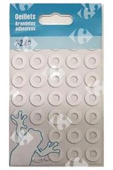 Pochette des Oeillets Plastiques Carrefour 240 unités
