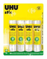 Colle Stick UHU 21 g 4 unités + 1 Gratuit