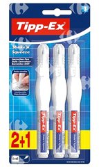 Stylos Correcteurs Shake'N Squeeze Tipp-Ex BIC 2 pièces + 1 Gratuit
