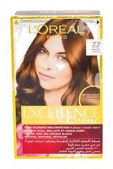 Coloration Crème Marron Miel 7,7 Excellence